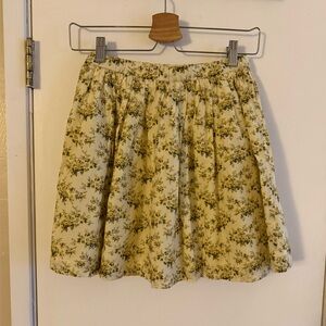 Doen Emmie Skirt Citron Rosier Floral